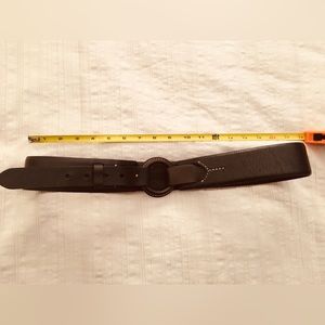 Woman’s leather belt